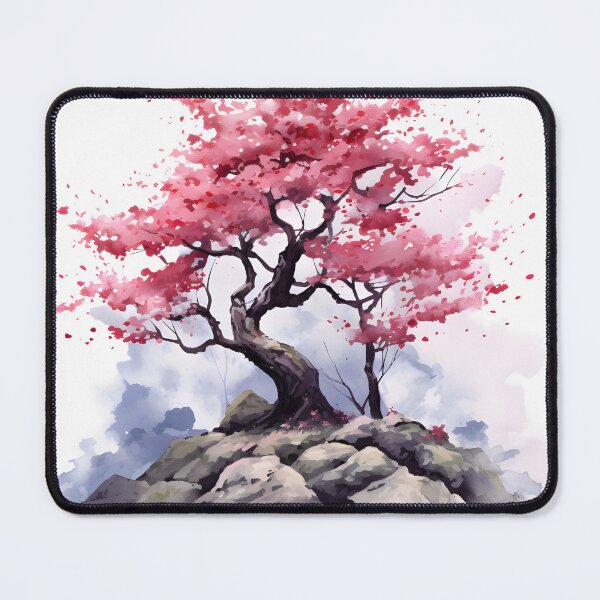 Item preview, Cherry Charm: A Watercolor Sakura Scene designed and sold by Shirtastically.