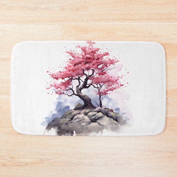 Item preview, Cherry Charm: A Watercolor Sakura Scene designed and sold by Shirtastically.