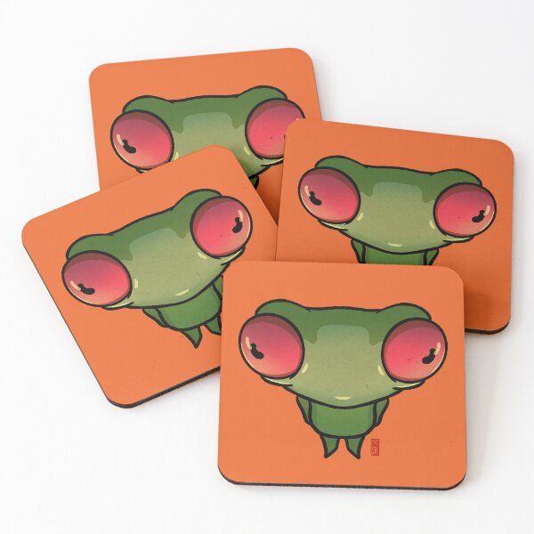 Item preview, anime fisheye about to snap at my frogging limit frog designed and sold by DingHuArt.