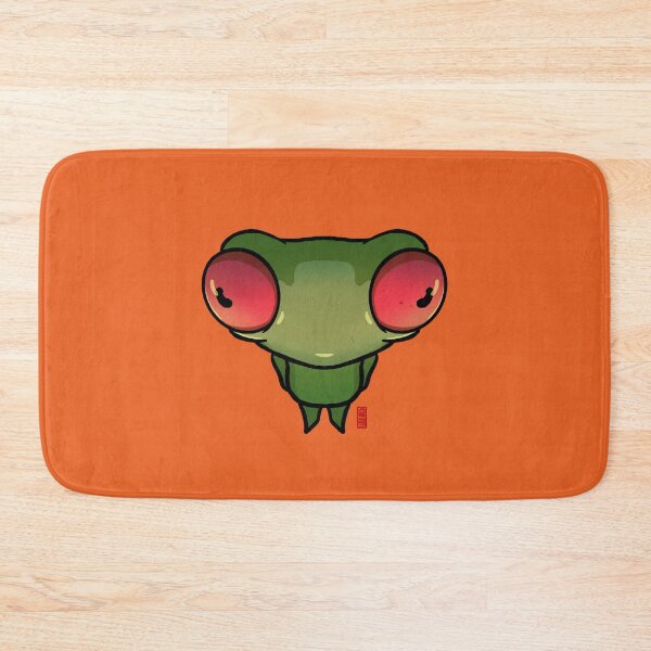Item preview, anime fisheye about to snap at my frogging limit frog designed and sold by DingHuArt.
