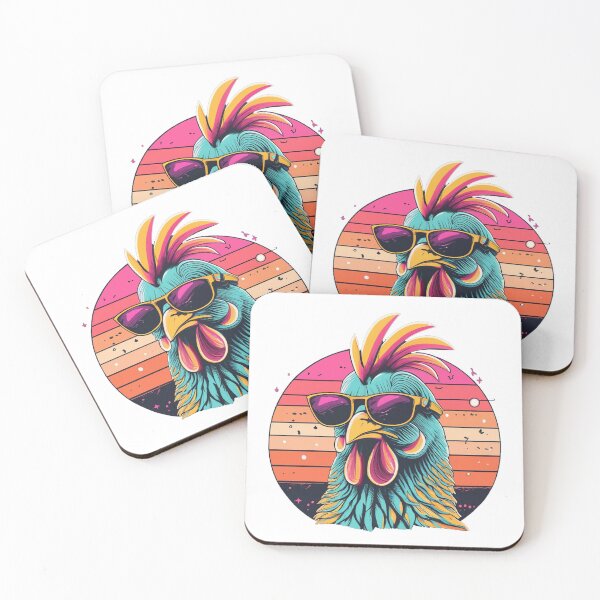 Item preview, Retro Rooster Coolness designed and sold by RemyTub.
