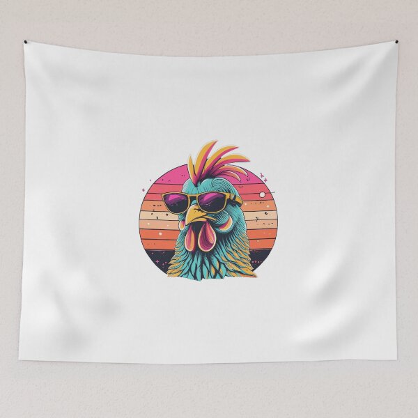Item preview, Retro Rooster Coolness designed and sold by RemyTub.