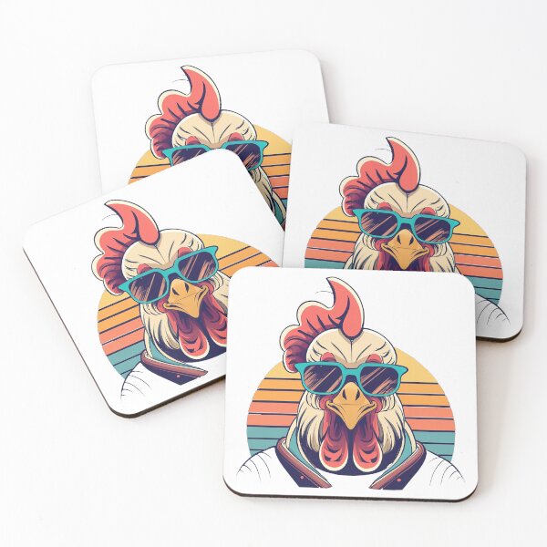 Item preview, Retro Rooster Coolness designed and sold by RemyTub.