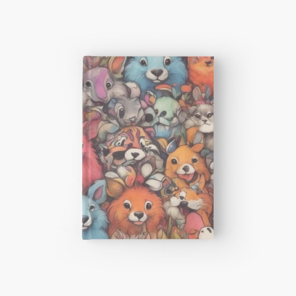 Item preview, Fun Colorful Animals Pattern Style 90s Design Gift Cute Animals  designed and sold by FunkyFusionArt.