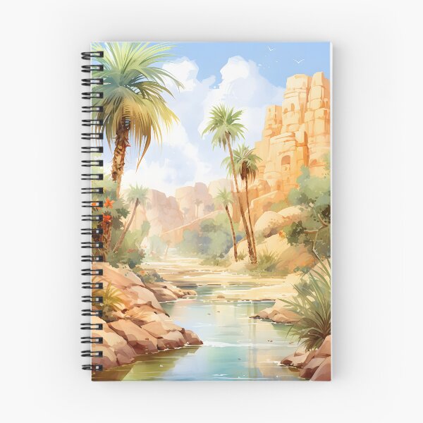 Item preview, Oasis Elegance: Watercolor Desert Scene designed and sold by Shirtastically.