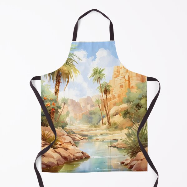 Item preview, Oasis Elegance: Watercolor Desert Scene designed and sold by Shirtastically.
