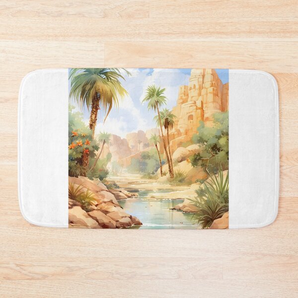 Item preview, Oasis Elegance: Watercolor Desert Scene designed and sold by Shirtastically.