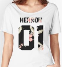 Zach Herron - Dark Floral Women's Relaxed Fit T-Shirt