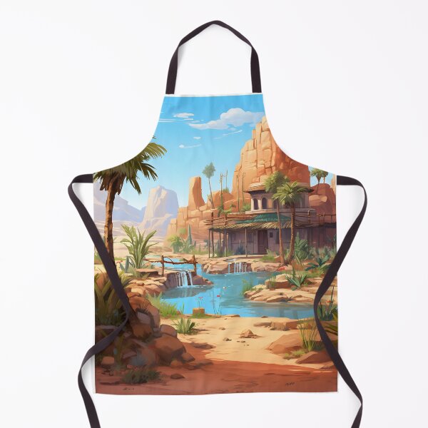 Item preview, Desert Delight: Watercolor Oasis Scene designed and sold by Shirtastically.