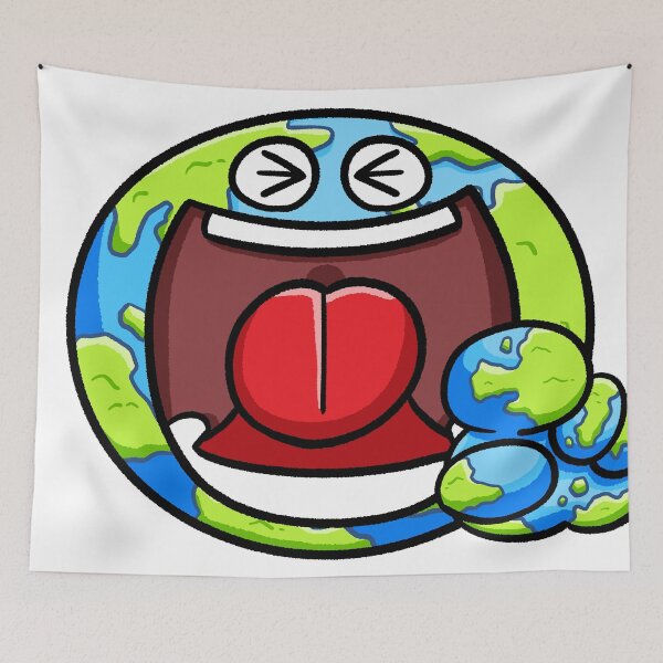 Item preview, The laughing world pointing at you designed and sold by bubboboon.