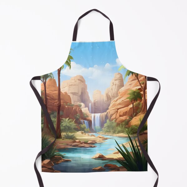 Item preview, Oasis Whispers: A Watercolor Desert Scene designed and sold by Shirtastically.