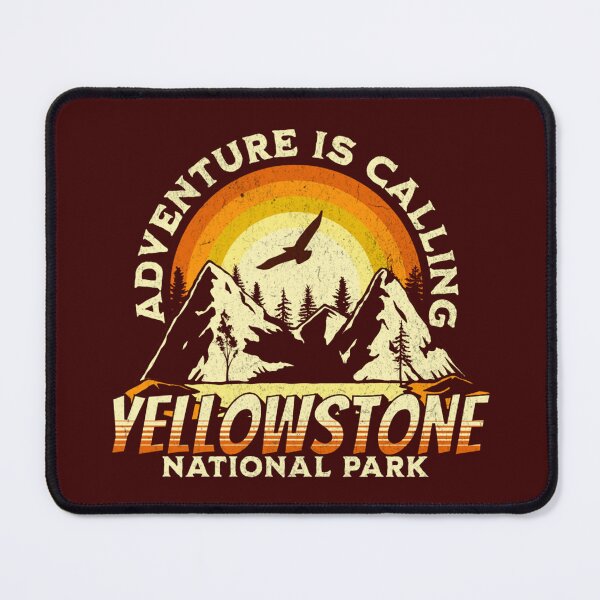 Item preview, Adventure Awaits. Yellowstone National Park designed and sold by Gilby-Designs.