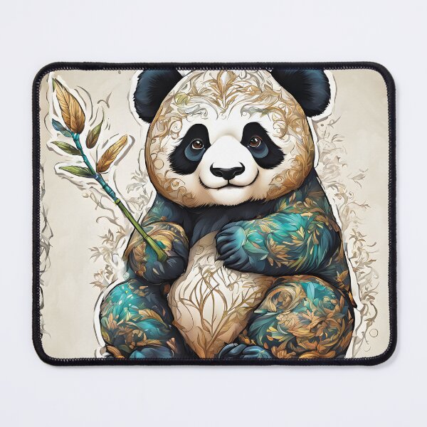 Item preview, Aesthetic Portrait: Panda Serenity Harmonious Hues designed and sold by Noorkin.