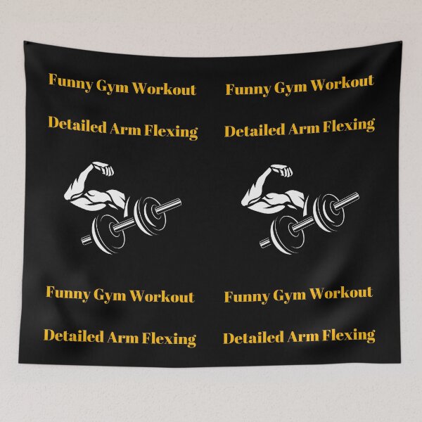 Item preview, Funny Gym Workout & Detailed Arm Flexing designed and sold by TrendsLook.