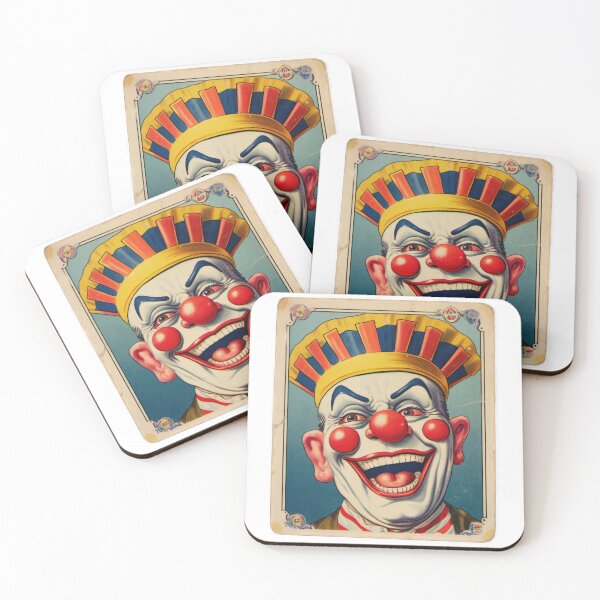 Item preview, Vintage Creepy Clown designed and sold by Studio-g.
