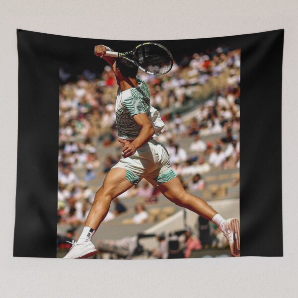 Item preview, Carlos Alcaraz on clay court designed and sold by doorzz.