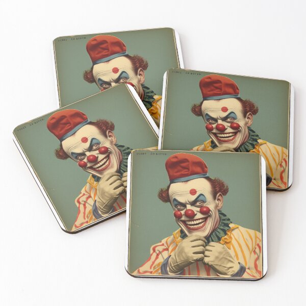 Item preview, Vintage Creepy Clown designed and sold by Studio-g.