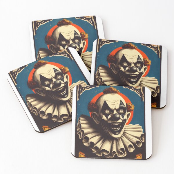 Item preview, Vintage Creepy Clown designed and sold by Studio-g.