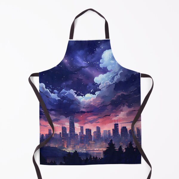 Item preview, Nighttime Novelties: Watercolor City Scene designed and sold by Shirtastically.