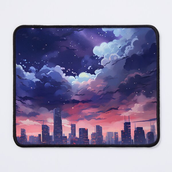 Item preview, Nighttime Novelties: Watercolor City Scene designed and sold by Shirtastically.