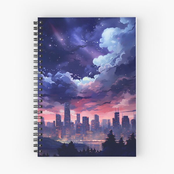 Item preview, Nighttime Novelties: Watercolor City Scene designed and sold by Shirtastically.