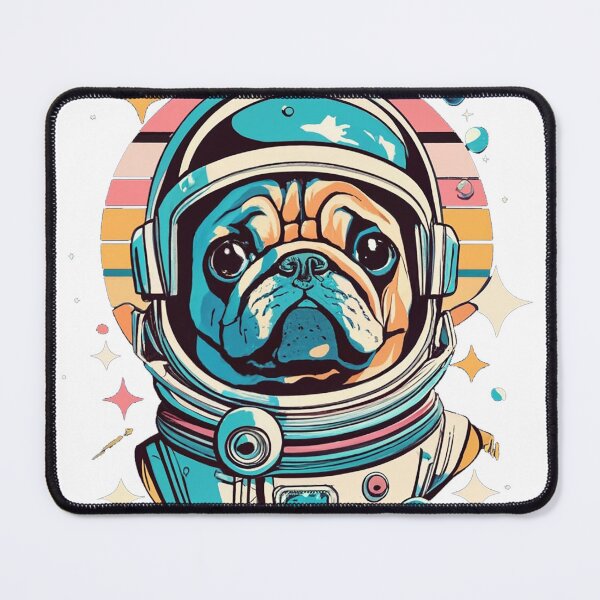 Item preview, Retro Pug Astronaut Adventure designed and sold by RemyTub.