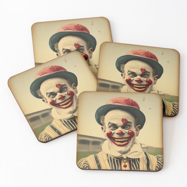Item preview, Vintage Creepy Clown designed and sold by Studio-g.