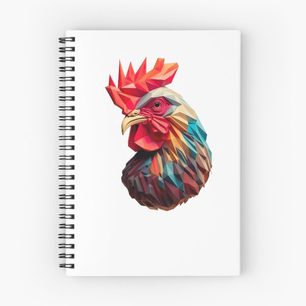 Item preview, Arte del gallo polígono designed and sold by InkCreato.