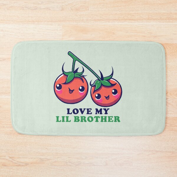 Item preview, Cherry Tomato Hugs: Brothers Forever - love my lil brother designed and sold by EmeraldeaDesign.