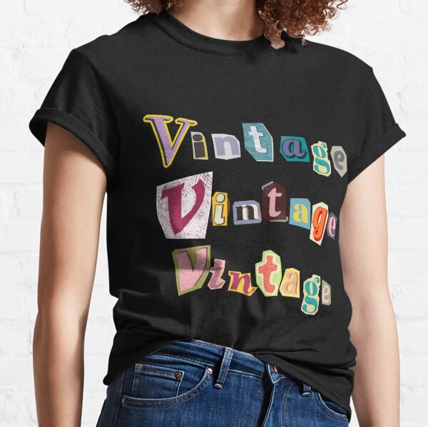 Cutout Letters T-Shirts for Sale | Redbubble