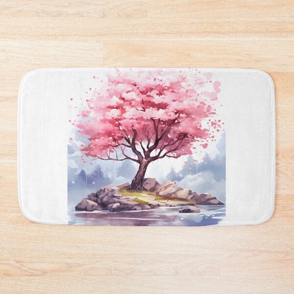 Item preview, Cherry Charm: Watercolor Tree Scene designed and sold by Shirtastically.