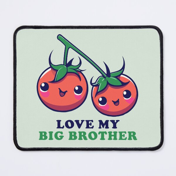 Item preview, Big Brother Love: Cherry Tomato Siblings - love my big brother designed and sold by EmeraldeaDesign.
