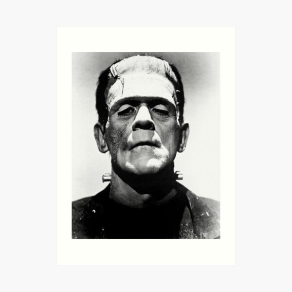 Classic Frankenstein Art Print