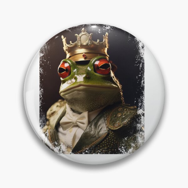 Item preview, King With Crown Is A Frog designed and sold by sbachstroem.