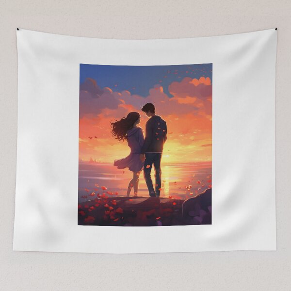 Item preview, Serene Sunset: Watercolor Romance designed and sold by Shirtastically.