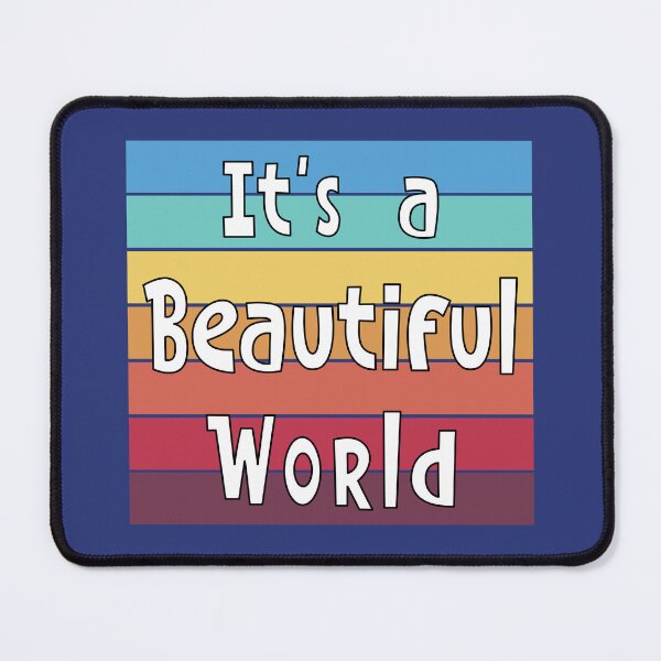 Item preview, It's a Beautiful World designed and sold by Kathy Kuczek.