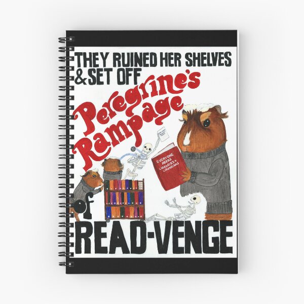Aperçu de l'œuvre Rampage of Read-Venge de Peregrine - Une exploitation de cobayes Poster créée et vendue par Guinea Pigs and Books.
