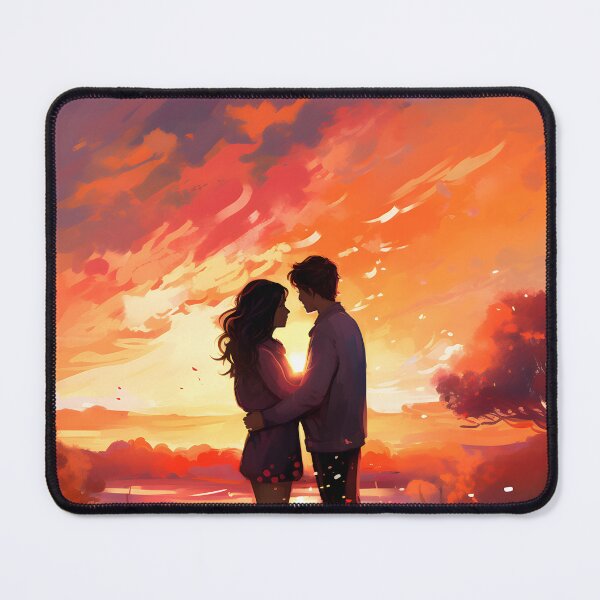 Item preview, Sunset Serenity: Watercolor Romance designed and sold by Shirtastically.
