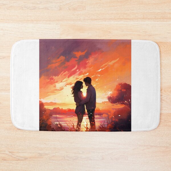 Item preview, Sunset Serenity: Watercolor Romance designed and sold by Shirtastically.