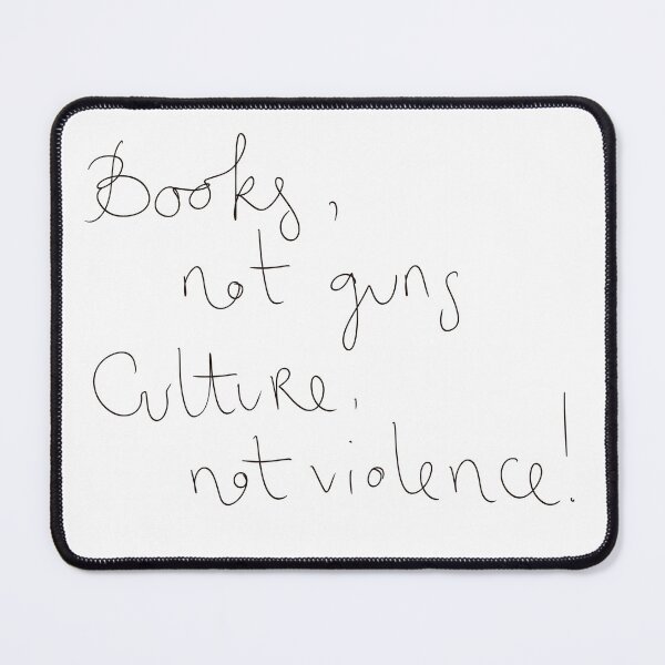 Item preview, Books not guns culture not violence designed and sold by 3ET3.