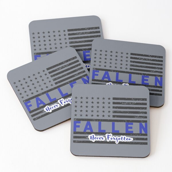 Item preview, Fallen Blue Line Flag designed and sold by A-M-Watson.