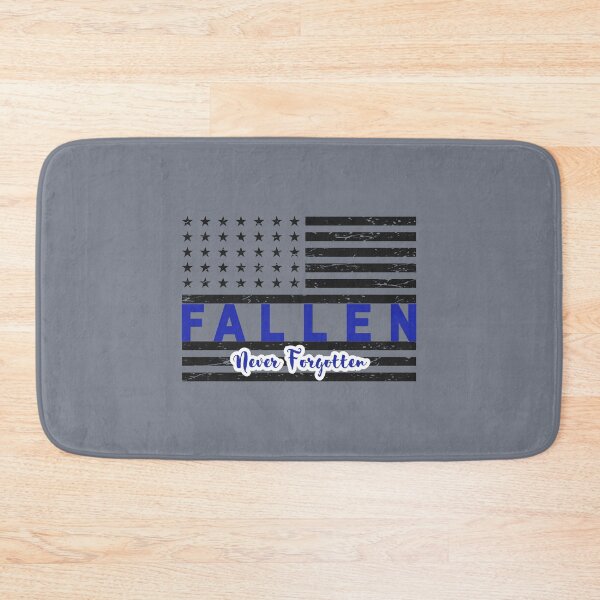 Item preview, Fallen Blue Line Flag designed and sold by A-M-Watson.
