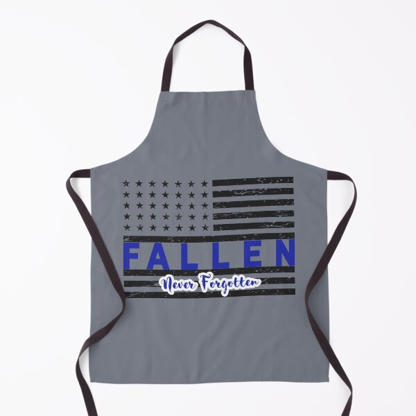 Item preview, Fallen Blue Line Flag designed and sold by A-M-Watson.
