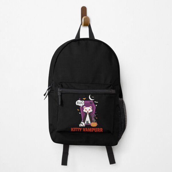 Item preview, Kitty Vampurr Halloween designed and sold by SunnyFunnyArt.