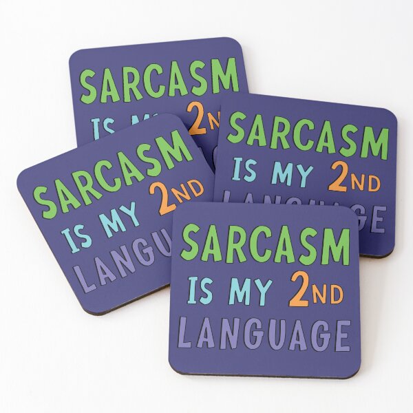 Item preview, Sarcasm is my second language designed and sold by Kathy Kuczek.