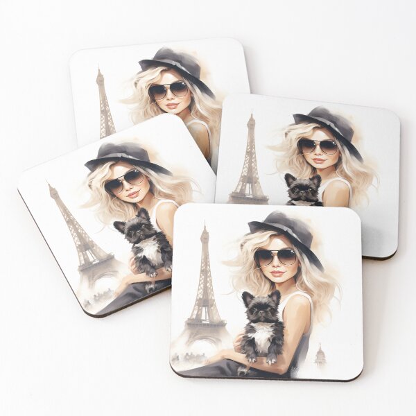 Item preview, Girl in Paris designed and sold by poshprintlab.