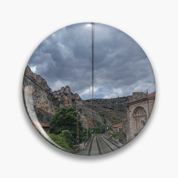 Item preview, Mountain railway landscape Spain. Trains via railway designed and sold by frikitren.