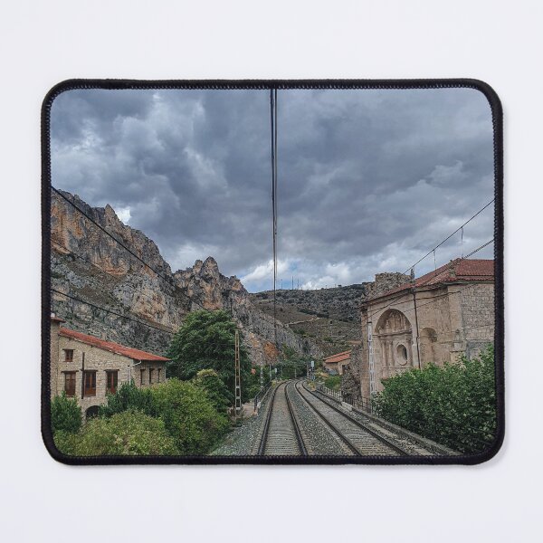 Item preview, Mountain railway landscape Spain. Trains via railway designed and sold by frikitren.