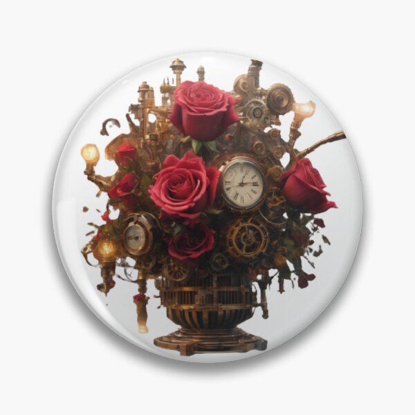 Item preview, FUTURISTIC RED ROSE FLOWER BOUQUET designed and sold by EVRENSEL.
