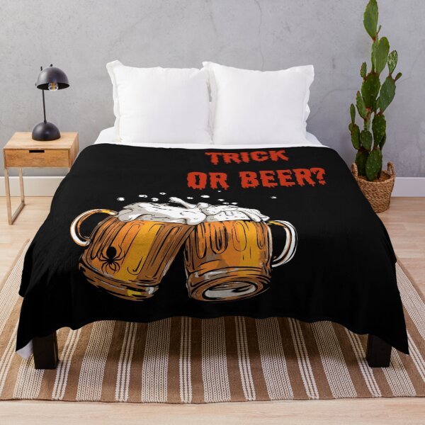 Item preview, Trick or beer Halloween designed and sold by SunnyFunnyArt.